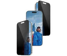 Panzer Glass PRIVACY SCREEN PROTECTOR W. BLA - PRO ULTRA-WIDE FIT W. FASTFIT IN