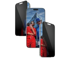 „Panzer Glass PanzerGlass“ itin plataus pritaikymo „EasyAligner“ privatumo stiklas, skirtas „iPhone 17 Pro Max“