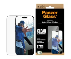 Panzer Glass Grūdintas stiklas PanzerGlass Ultra-Wide Fit EasyAligner do iPhone 17 Pro Max