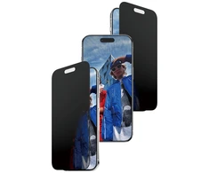 „Panzer Glass“ itin plataus užsegimo „Fastfit“ privatumo stiklas, skirtas „iPhone Air“.