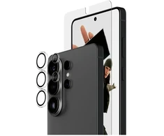 Panzer Glass Protective Set PanzerGlass Hoops 2-in-1 Ultra-Wide Fit Glass + Lens for Samsung Galaxy S26 Ultra
