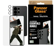 Panzer Glass Protective Set PanzerGlass Hoops 2-in-1 Ultra-Wide Fit Glass + Lens for Samsung Galaxy S26 Ultra