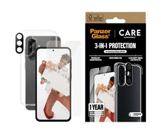 Panzer Glass Apsauginis rinkinys CARE by PanzerGlass Flagship 3in1 dėklas+apsauginis stiklas+kameros apsauga Samsung Galaxy A56 5G