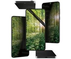 Panzer Glass PanzerGlass Eco Matrix Ultra-Wide Fit Privacy stiklas, skirtas Samsung Galaxy S25 Plus