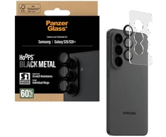 Panzer Glass PanzerGlass PanzerGlass Hoops Camera Lens Protector Juodas Samsung Galaxy S26 | S26+ Przezroczysta ochrona ekranu 1 vnt.