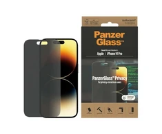 Panzer Glass PanzerGlass | Ekrano apsauga | Apple | iPhone 14 Pro | Stiklas | Juodas | Classic Fit | Privatumas