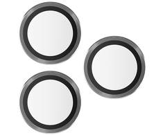 Panzer Glass PanzerGlass™ lankeliai fotoaparato objektyvo apsauga iPhone 15 Pro | 15 Pro Max | Juodas Metalas