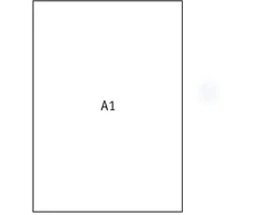 Papīrs rasēšanai Kreska A1 formāts, ar izmēru 605x860 mm, 170 g/m2, 20 gab./iepak.