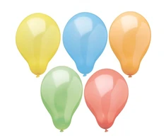 Papstar Balionai Rainbow 10 vnt.