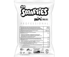 Sausainiai, pieninis šokoladas su traškiu cukraus apvalkalu SMARTIES, 500g