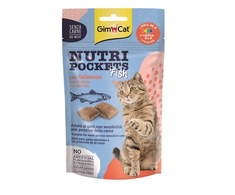 Gimborn GIMCAT NUTRI POCKETS Žuvis su lašiša 60g