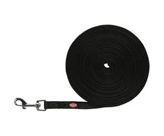 TRIXIE Tracking pavadys, gumuotas S-M 5 m/15mm, juodas