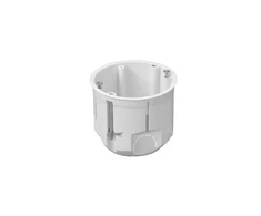 Pawbol Montažinė dėžutė Universalus 1 vieta 60mm 70mm Balta