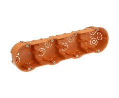 Pawbol Montavimo dėžutė 46mm 68mm Oranžinė 4 vietos gipso kartonui