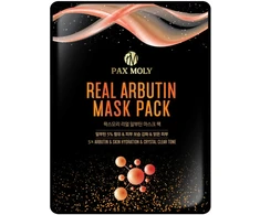 Milk Shake PaxMoly, Real Arbutin, Hydrating, Sheet Mask, For Face, 25 ml For Women