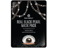 PaxMoly, Real Juodas Pearl, Anti-Aging, Sheet Mask, For Face, 25 ml