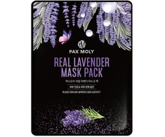 PaxMoly, Real Lavender, Elasticity, Sheet Mask, For Face, 25 ml