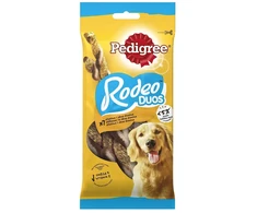 Pedigree C&amp;T Rodeo Duos košļājamas pīnītes, vistas un bekona garša, 123g