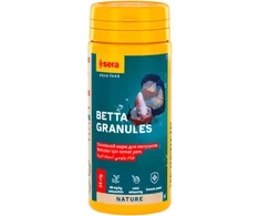 Peldoša, granulu barība gaiļiem - Sera Betta Granules 50 ml (24g)
