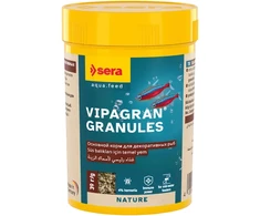 Peldoša, mīksta granulu barība dekoratīvajām zivīm - Sera Vipagran Granules 100 ml (39 g)