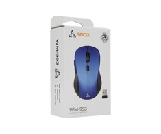 Pelė Sbox WM-993 mėlynos spalvos