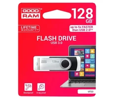 PENDRIVE 3.0 GOODRAM TWISTER Mėlynas 128GB Juodas
