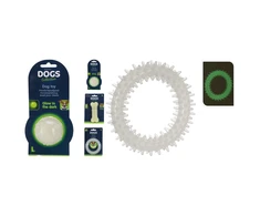 Pets Collection Guminis, tamsoje šviečiantis žaislas šunims, 3 rūšių