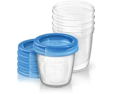 Philips "Avent" talpyklės motinos pienui 5 X 180ml 5 vnt