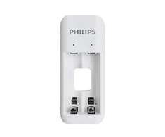 Įkroviklis Philips Baterijų įkroviklis + 2xAA 700mAh, USB laidas