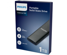 Kietasis diskas <p>Philips Externe SSD 1TB Ultra Speed Pilkas</p>