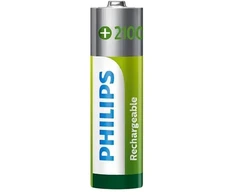PHILIPS Rechargable batttery AA NiMH 2100mAh set of 4pcs.