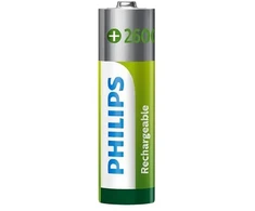 PHILIPS Rechargable batttery AA NiMH 2600mAh set of 2pcs.