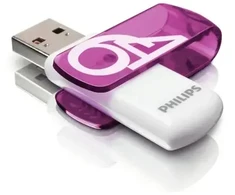 Philips USB 2.0 Flash Drive Vivid Edition (Violetinė) 64GB