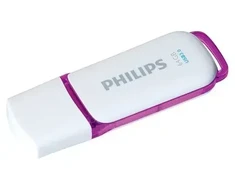 Philips USB 3.0 Flash Drive Snow Edition (Violetinė) 64GB