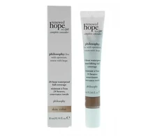 Philosophy Renewed Hope In A Jar Atsparus vandeniui Full Coverage Liquid Maskuoklis 9.5 Cocoa, 10 ml
