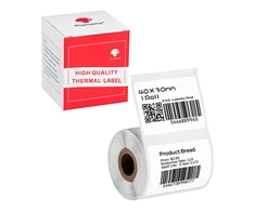 Phomemo lipdukų etiketės 30x40mm, 230 vnt, (balta)