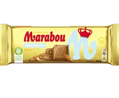 Pieninis šokoladas MARABOU, su sūriais migdolais, 170 g