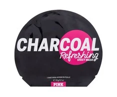 Pink Victoria Secrets Victoria's Secret Rožinė Charcoal Refreshing Sheet Mask For Face gaivinanti lakštinė veido kaukė, 20 g