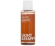 Pink Rožinė Rožinė Light &amp; Happy Body Purškiklis