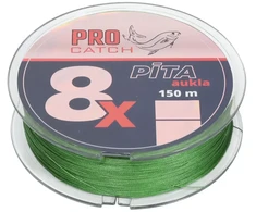 Meškerės valas Pro Catch X8 0.13mm 150m Žalia
