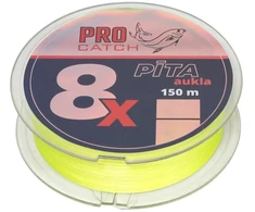 Valas Pro Catch X8 0.15mm 150m Geltonas