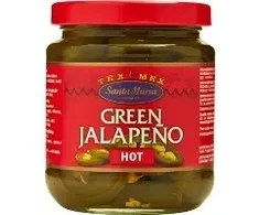 Santa Maria Aitriosios jalapeno paprikos, 215 / 110 g