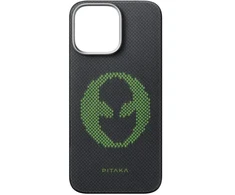 Pitaka x „Aries“ lytėjimo austas dėklas, „Alien“ – „iPhone 16 Pro“