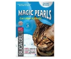 Placek Silikona pakaiši kaķu tualetei – Magic Pearl Ocean Breeze, 16 l