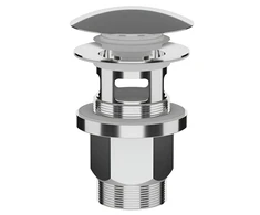 Plastbrno Praustuvės nutekėjimo sifonas Klik-klak 1 1/4" Inox