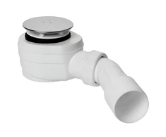 Plastbrno Sifonas dušo EWNN542 Inox Žemas 40/50mm