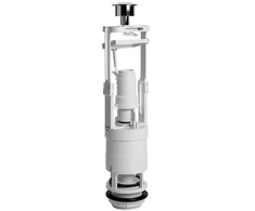 Plastbrno WC nuleidimo mechanizmas OVDC001 Dvigubas mygtukas, chromuotas