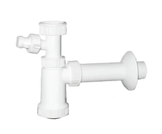 Plastbrno Praustuvo sifonas EM15340 1 1/4x40mm su perpildymo jungtimi