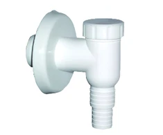 Plastbrno Skalbimo mašinos sifonas, baltas