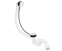 Plastbrno Vonios sifonas EVS0141 automatinis, 45°, 40 50mm, L=61cm
